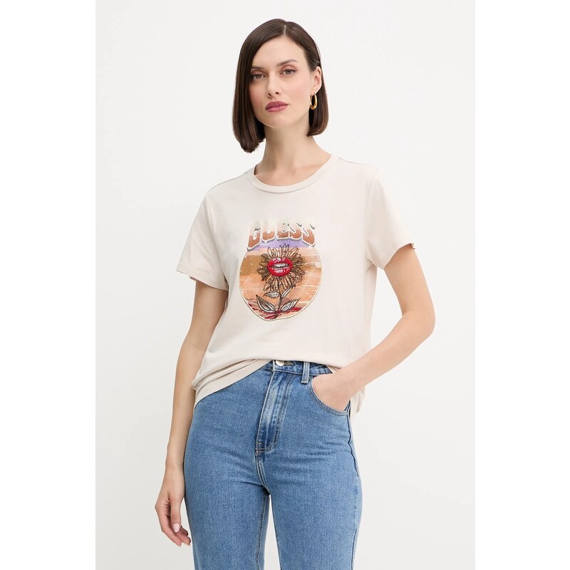 Bavlnené tričko Guess 64921039