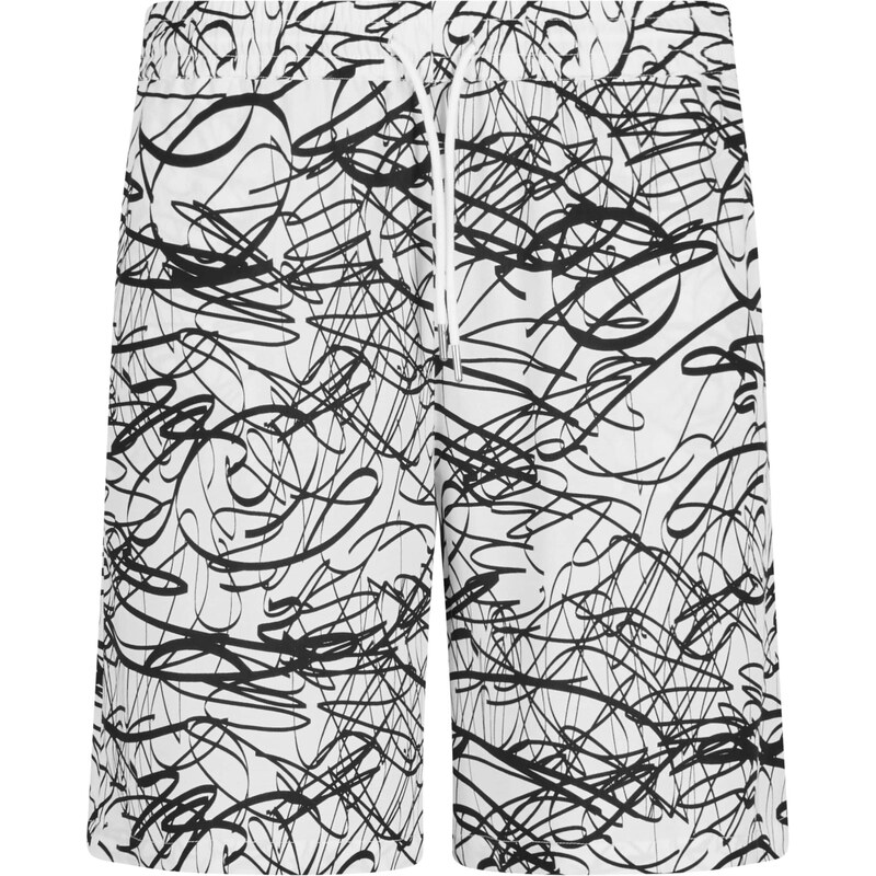 Urban Classics Nohavice čierna / biela 65872200