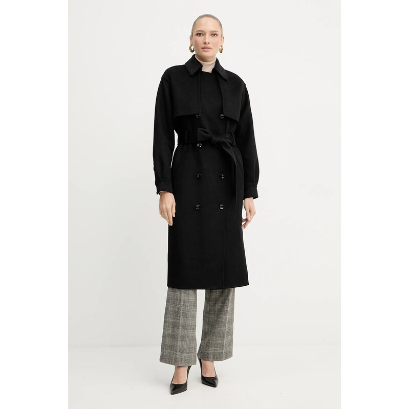 Vlnený kabát Silvian Heach GONZALEZ 64921218