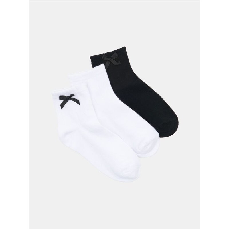 Sinsay - Ponožky 3 kusy - viacfarebná 65760406