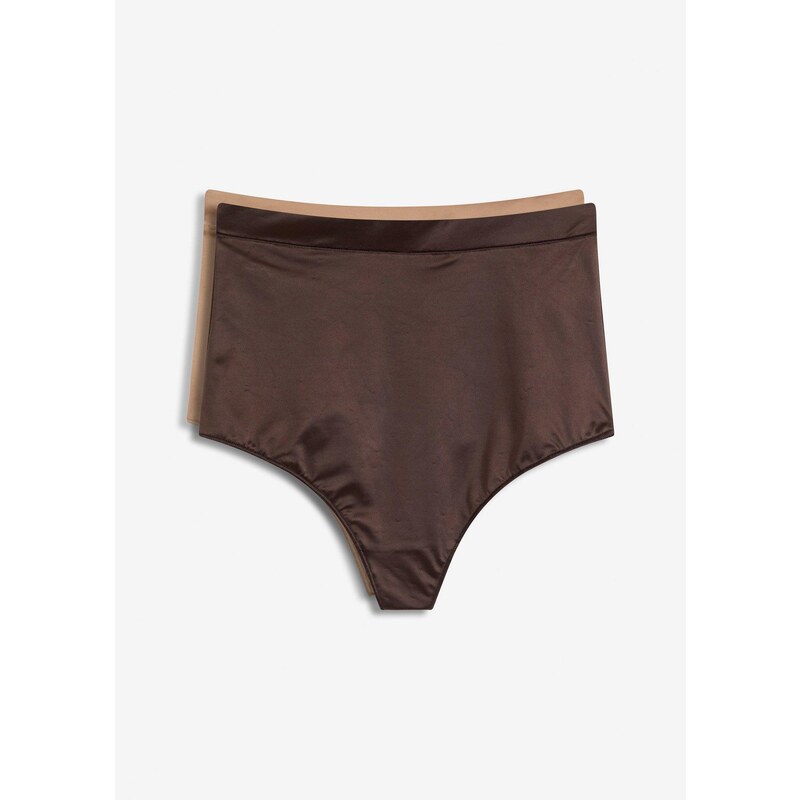 bonprix Sťahovacie nohavičky z lesklého materiálu s ľahko tvarujúcim 64921781