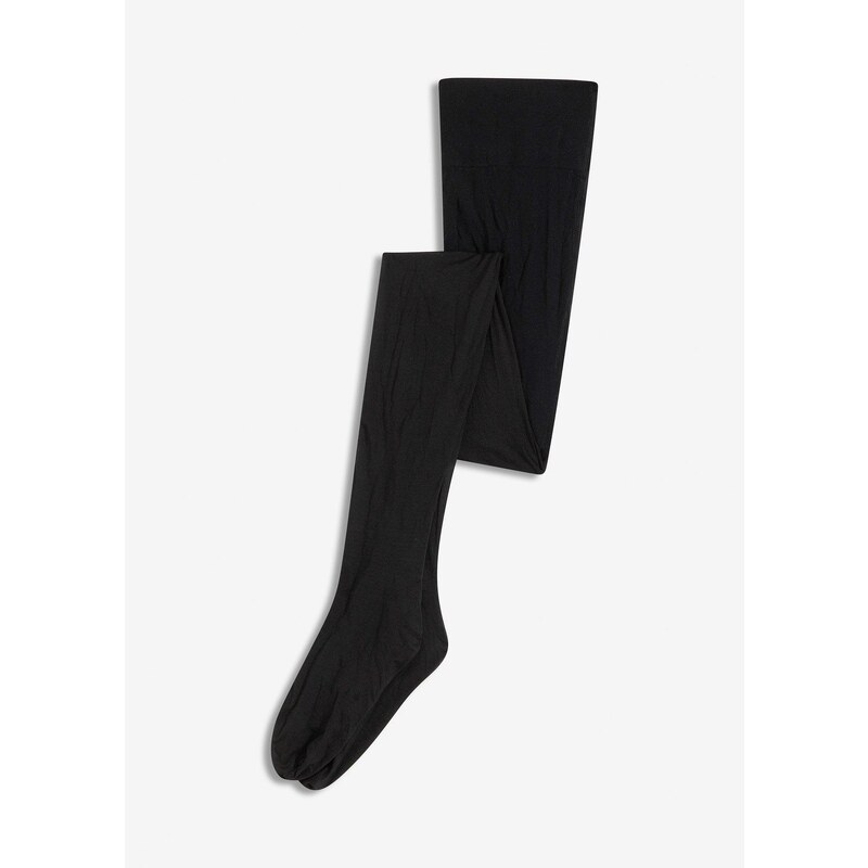 bonprix Pančuchové nohavice s komfortným pásom 20 den, farba čierna 64921864