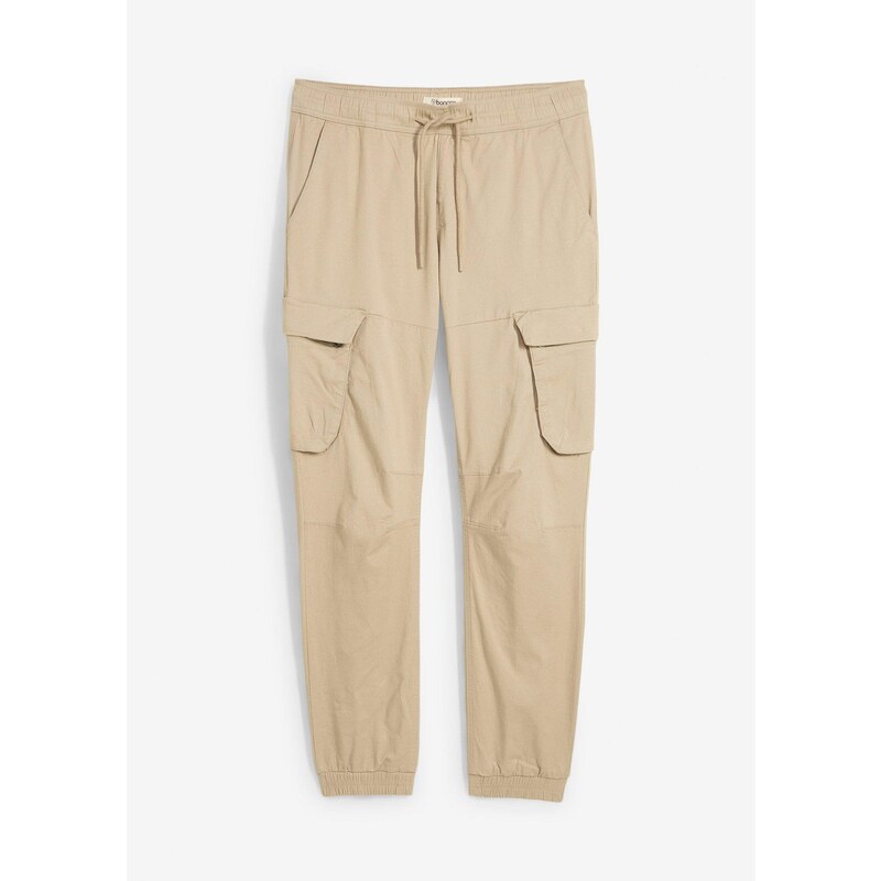 bonprix Kapsáčové nohavice, Regular Fit, rovné, farba béžová 64922228