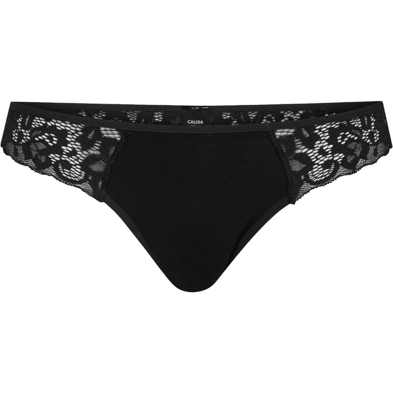 CALIDA Tangá čierna 65300654