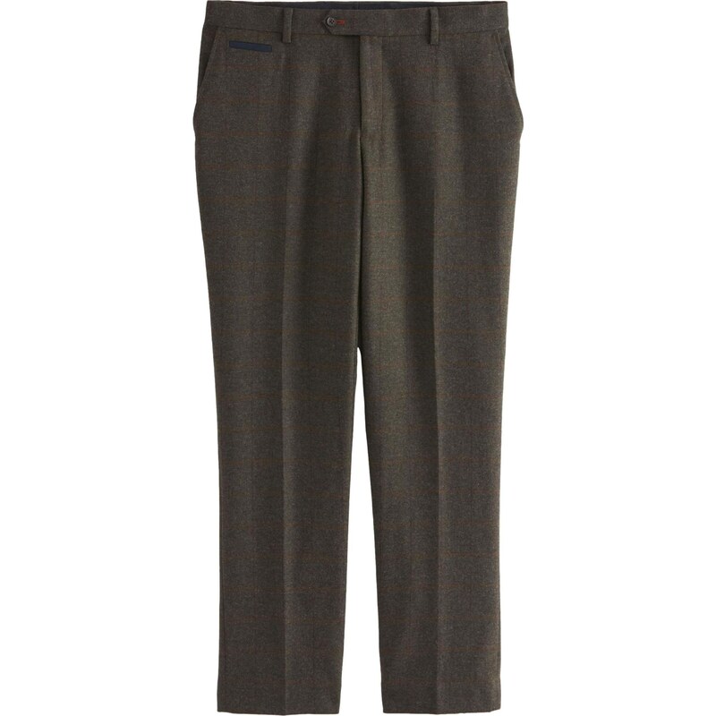 Next Nohavice s pukmi tmavomodrá / sépiová / jedľová 65175413