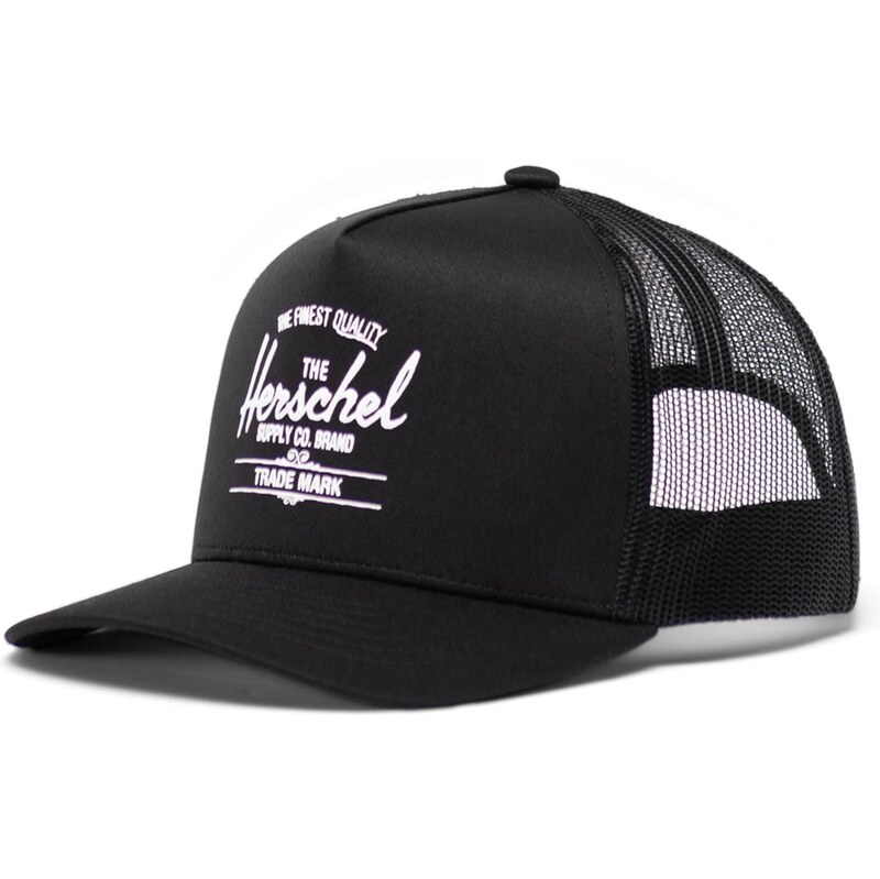 Herschel Čiapka Whaler Tall čierna / biela 65010722