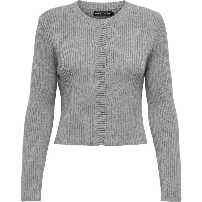 ONLY Kardigán ONLKatia sivá melírovaná 64959186