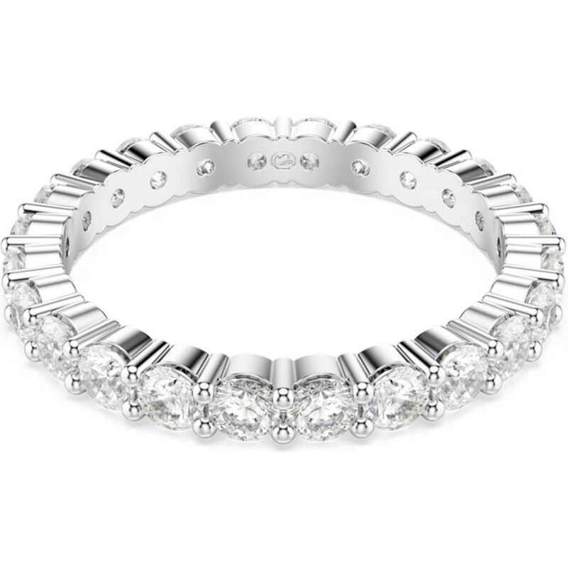 Swarovski Prsteň Matrix strieborná / priehľadná 64927511