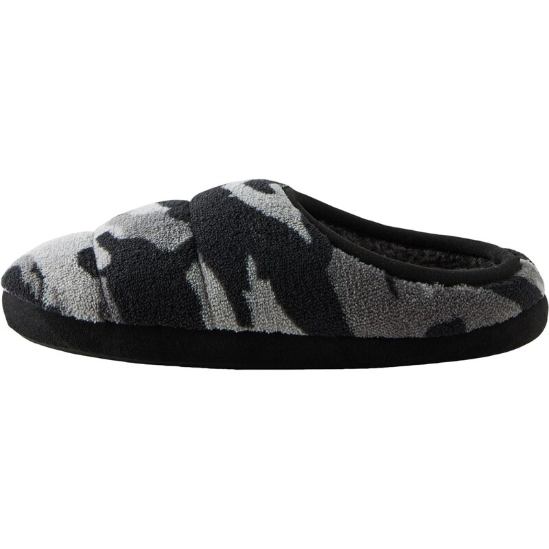 Next Papuče sivá / čierna 65883449