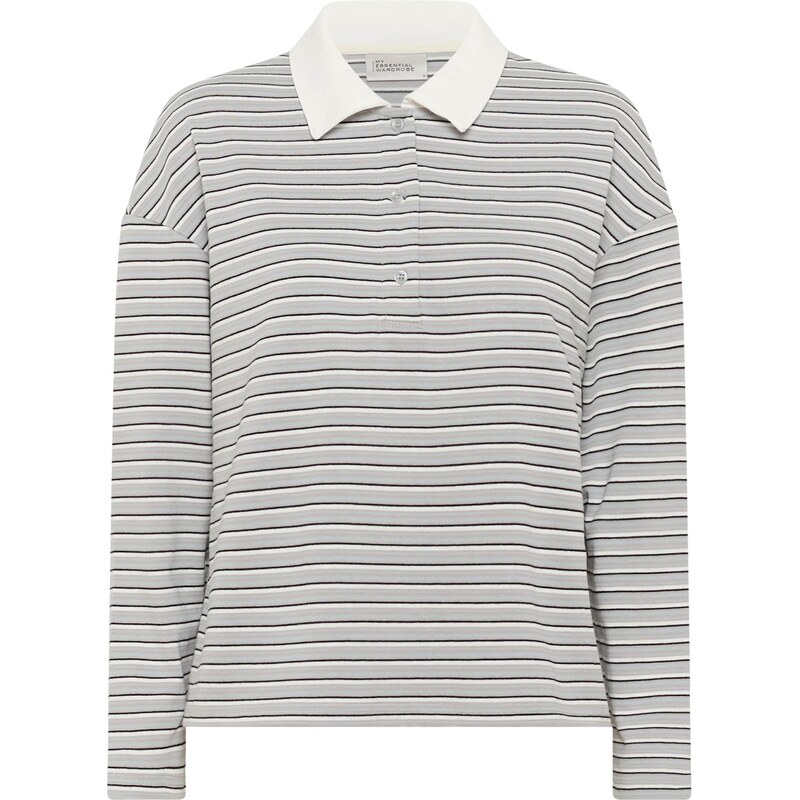 My Essential Wardrobe Tričko Klara dymovo modrá / tmavomodrá / biela 64927399