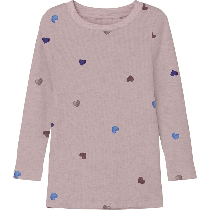 NAME IT Tričko NMFNUTTI azúrová / tmavomodrá / tmavohnedá / 65559070