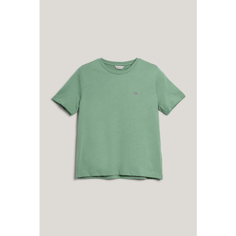 TRIČKO GANT REG SHIELD SS T-SHIRT KALAMATA GREEN 64936546