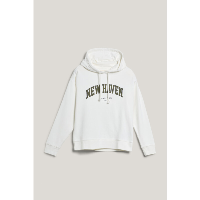 MIKINA GANT GRAPHIC HOODIE EGGSHELL 64936553