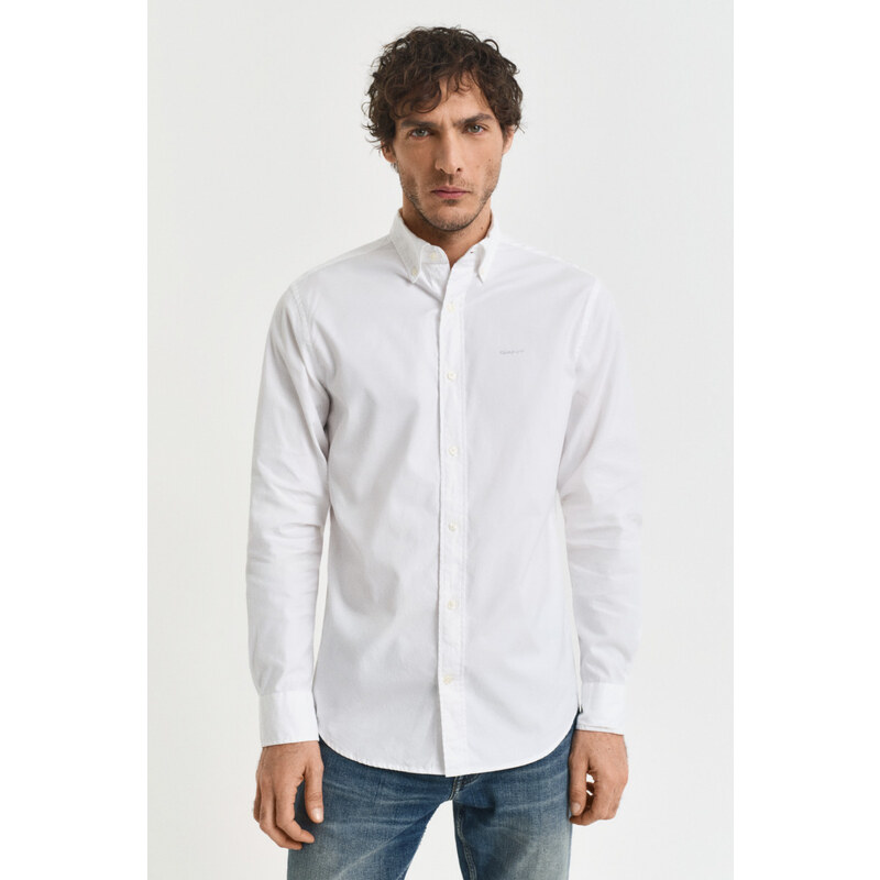 KOŠEĽA GANT REG PINPOINT OXFORD SHIRT WHITE 64936692
