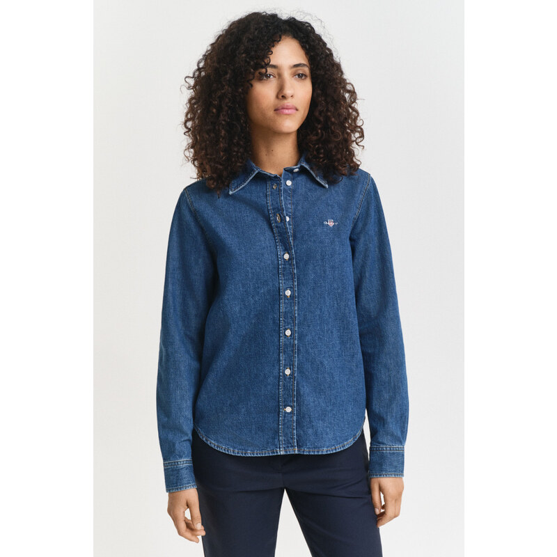 KOŠEĽA GANT REG DENIM SHIRT INDIGO 64936738