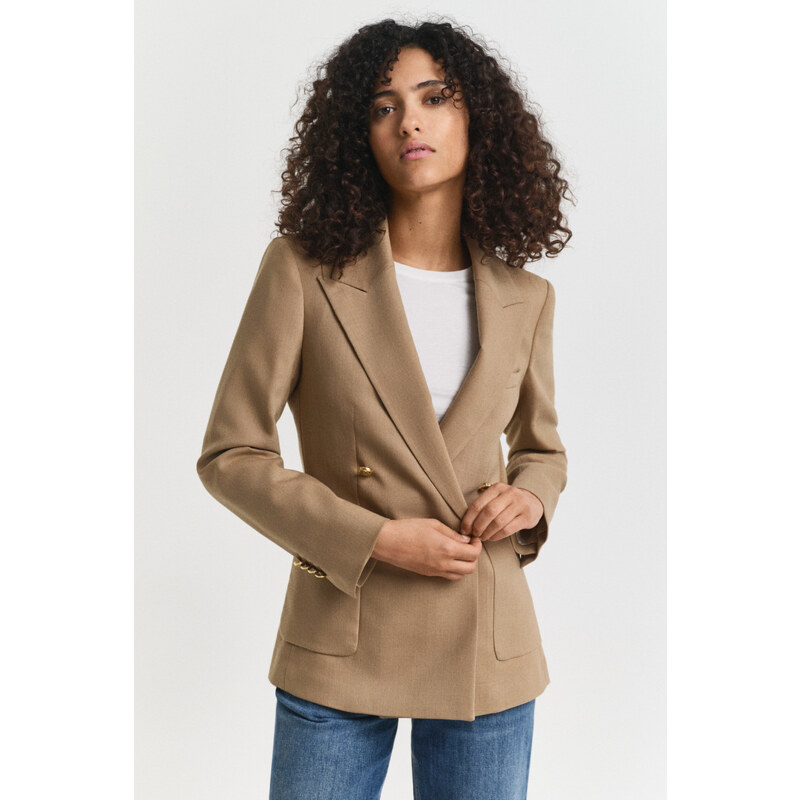 SAKO GANT SLIM CLUB BLAZER WARM KHAKI 64936763