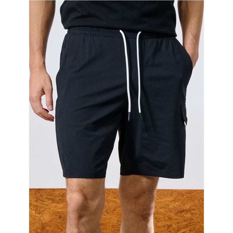 Sinsay - Športové šortky - čierna 65739051