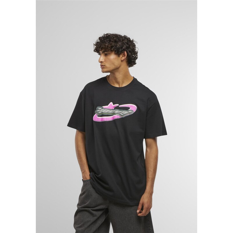 Mister Tee Black T-shirt with Speed logo 50664270