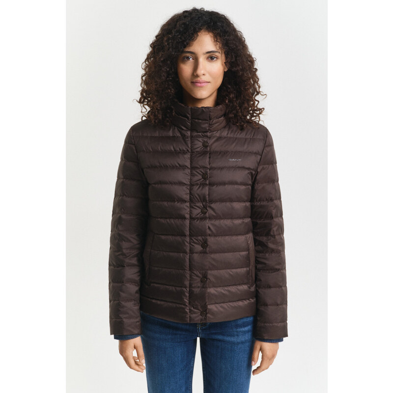 BUNDA GANT LIGHT DOWN JACKET DEEP BROWN 65451022