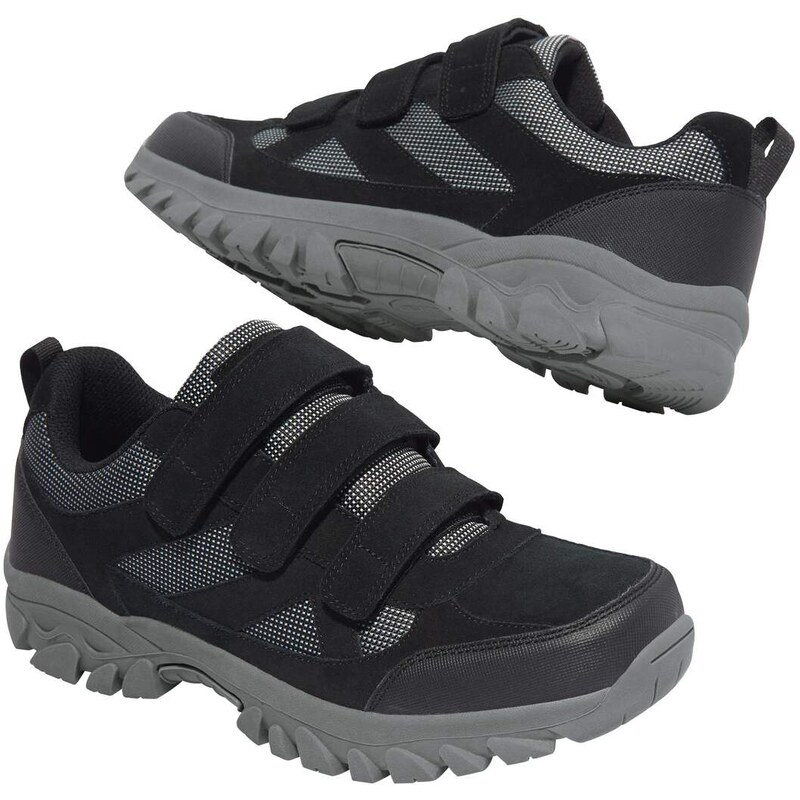 Topánky na suchý zips Outdoor Atlas For Men Čierna 64927927