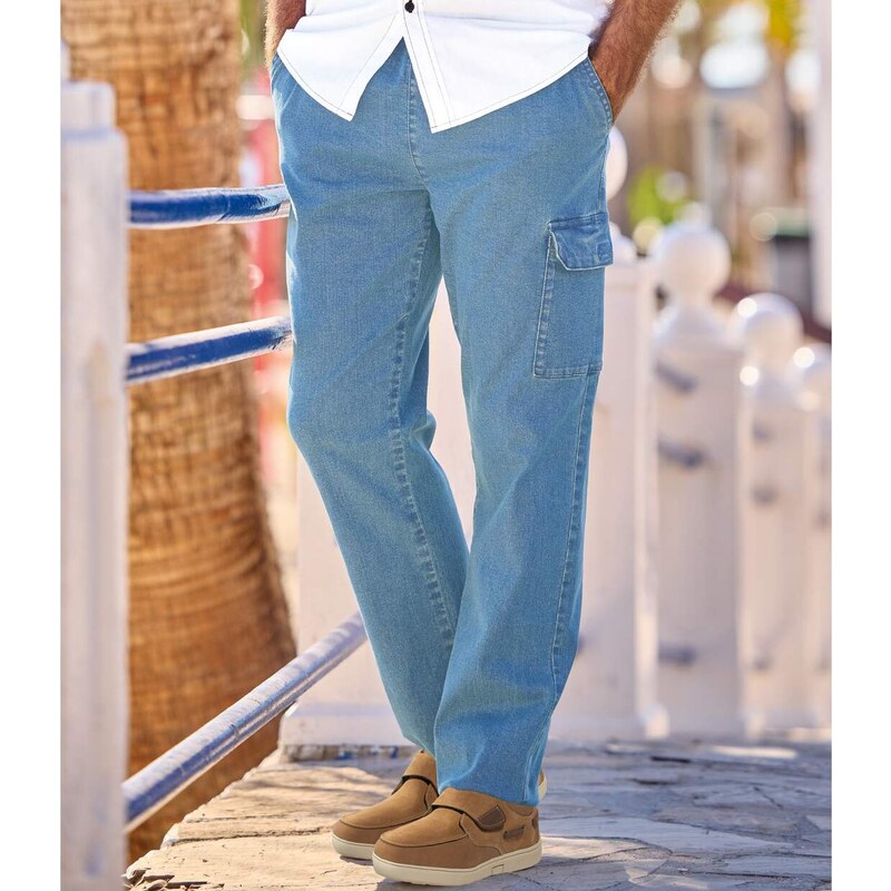 Kapsáčové strečové rifle Atlas For Men Modrá 64927962