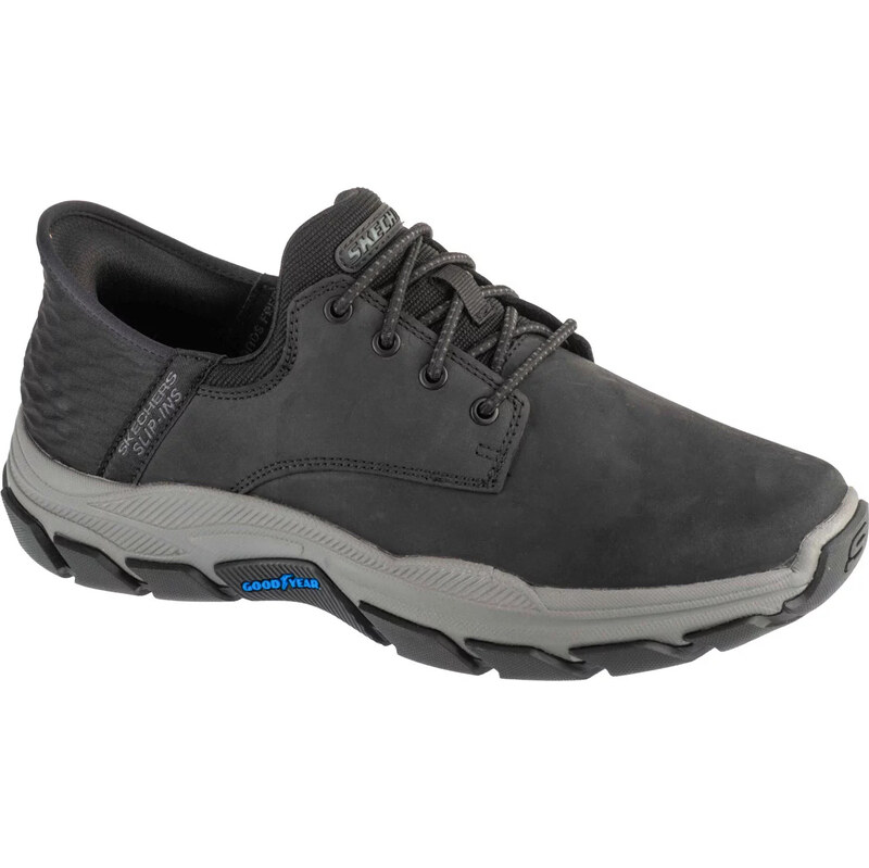 Čierne pánske tenisky Skechers Slip-Ins: Respected - Garrett 205201 64936394