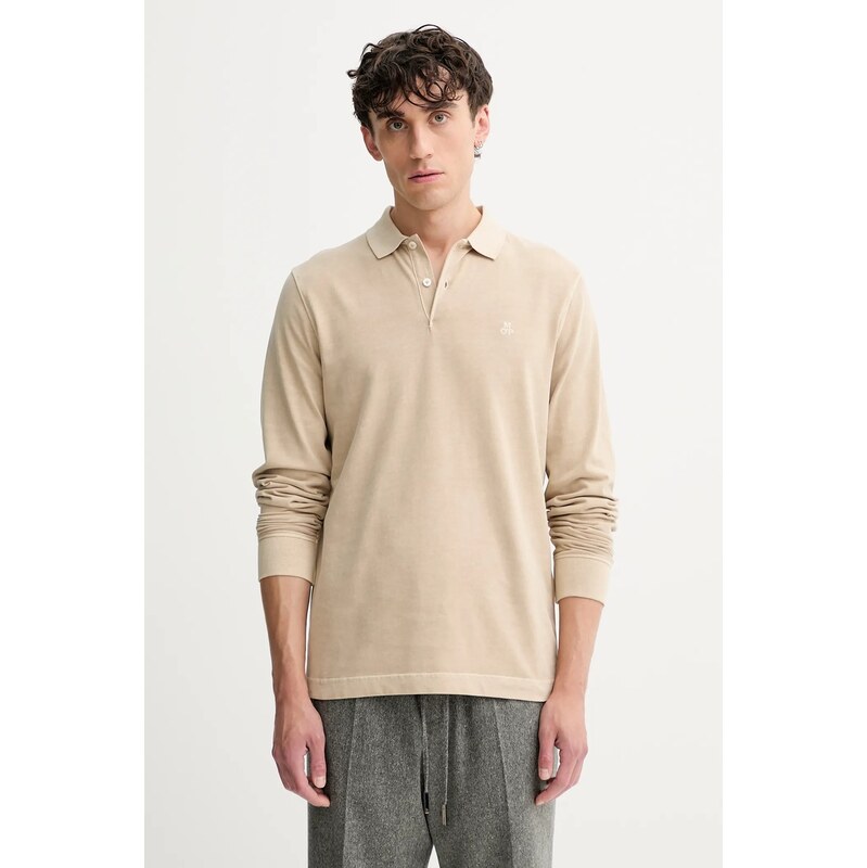 Bavlnené tričko s dlhým rukávom Marc OPolo 64938488