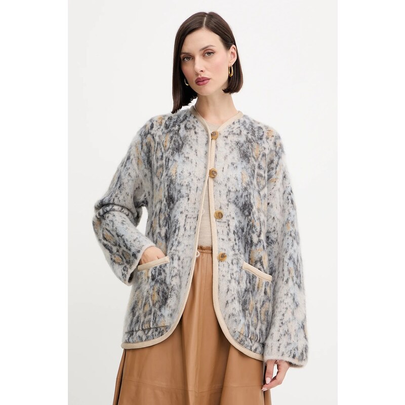 Vlnený kabát Forte Forte 64938843