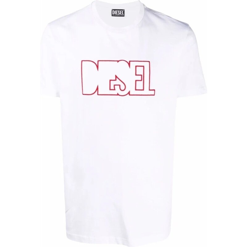 DIESEL Outline White tričko 64938428