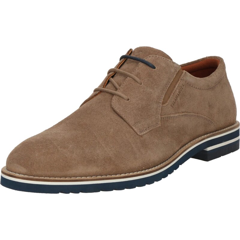 SALAMANDER Šnurovacie topánky farba ťavej srsti 63482804