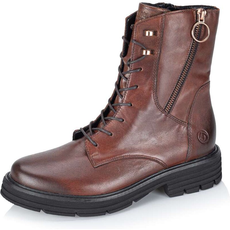 RIEKER Dámska členková obuv REMONTE D3A71-22 hnedá W5 64941113