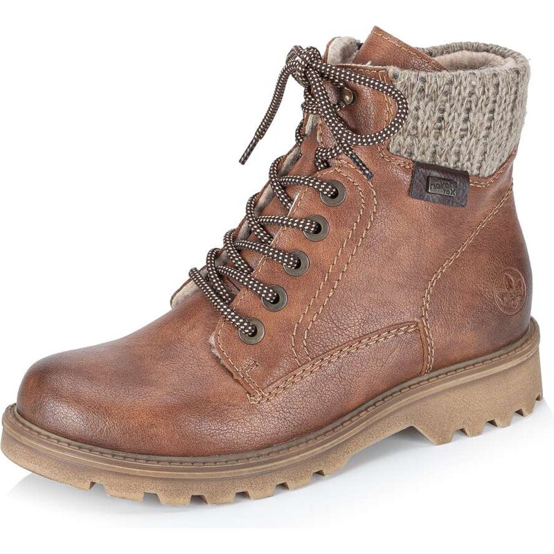 Dámska členková obuv RIEKER 73220-24 hnedá W5 64941114