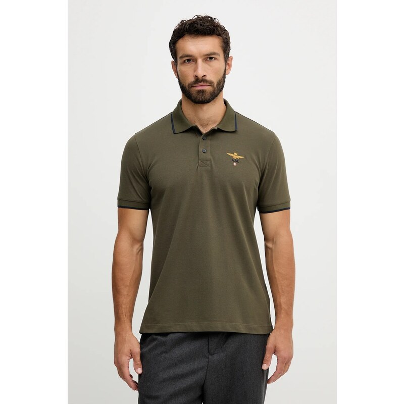 Bavlnené polo tričko Aeronautica Militare 64941432