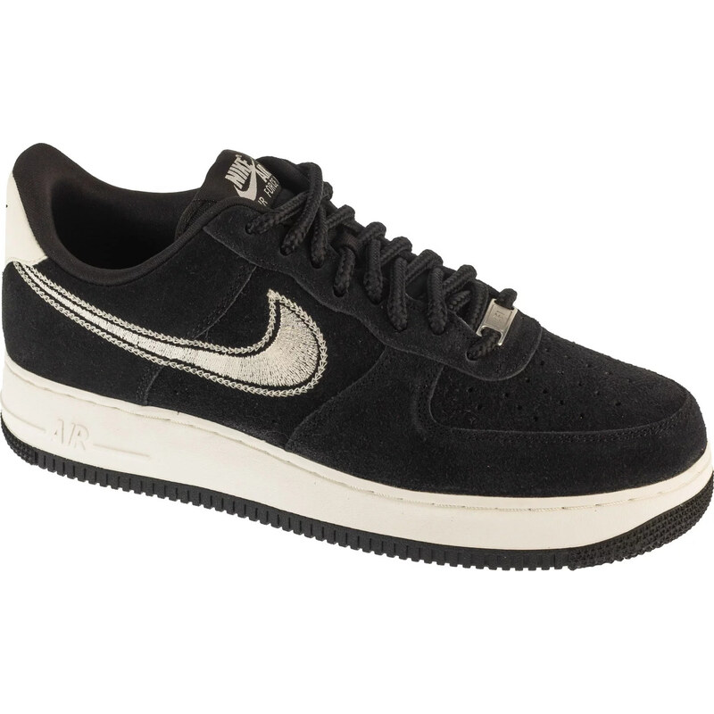 Čierne pánske semišové tenisky Nike Air Force 1 07 Lv8 HJ4465-001 64942526
