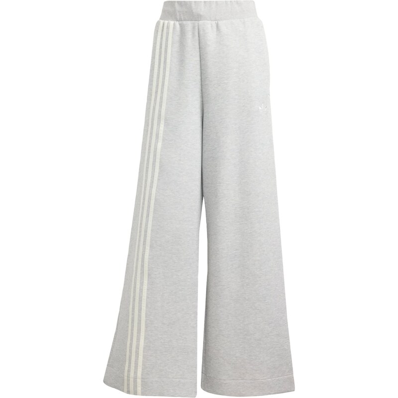 ADIDAS ORIGINALS Nohavice Off Placed 3-Stripes Wide svetlosivá / biela 66222260