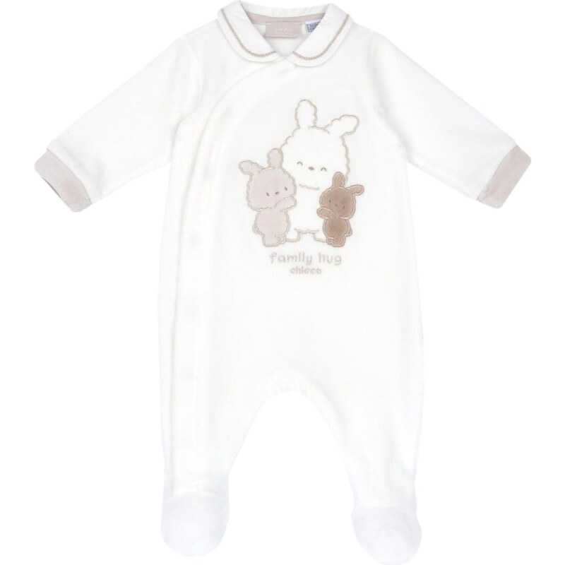 Chicco Pyžamo hnedá / svetlohnedá / biela 65655694