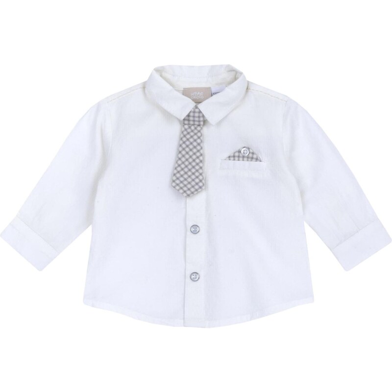 Chicco Košeľa sivá / biela 65655709
