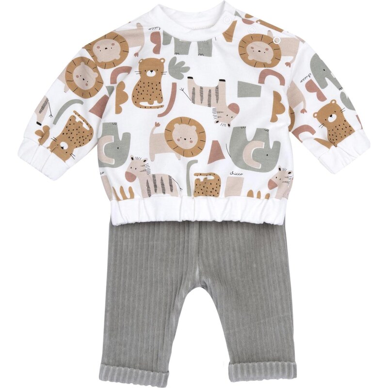 Chicco Set nebielená / karamelová / sivá / biela 65794563