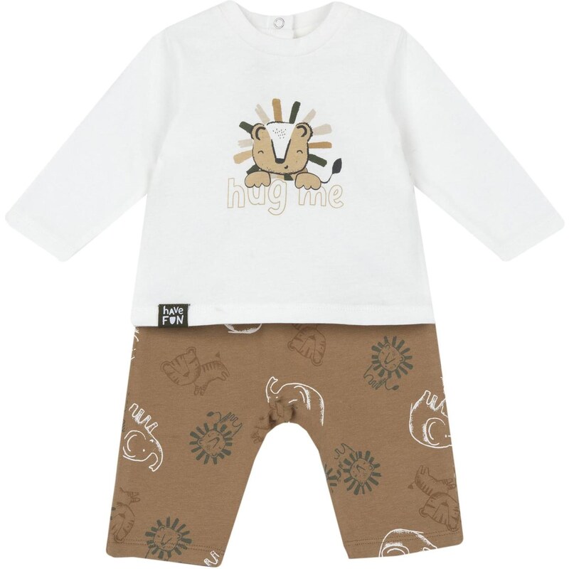 Chicco Set karamelová / jedľová / čierna / biela 65558965