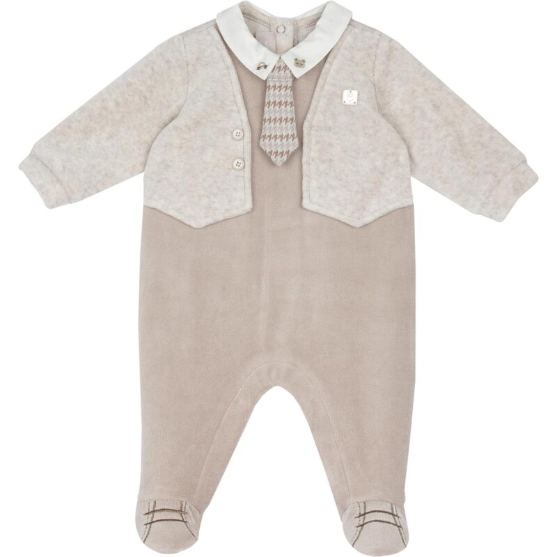 Chicco Pyžamo piesková / béžová melírovaná 65655759