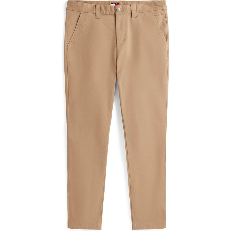 Tommy Jeans Chino nohavice Austin tmavošedá / kaki 64944011