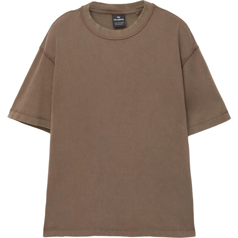 Pull&Bear Tričko čokoládová 65475110