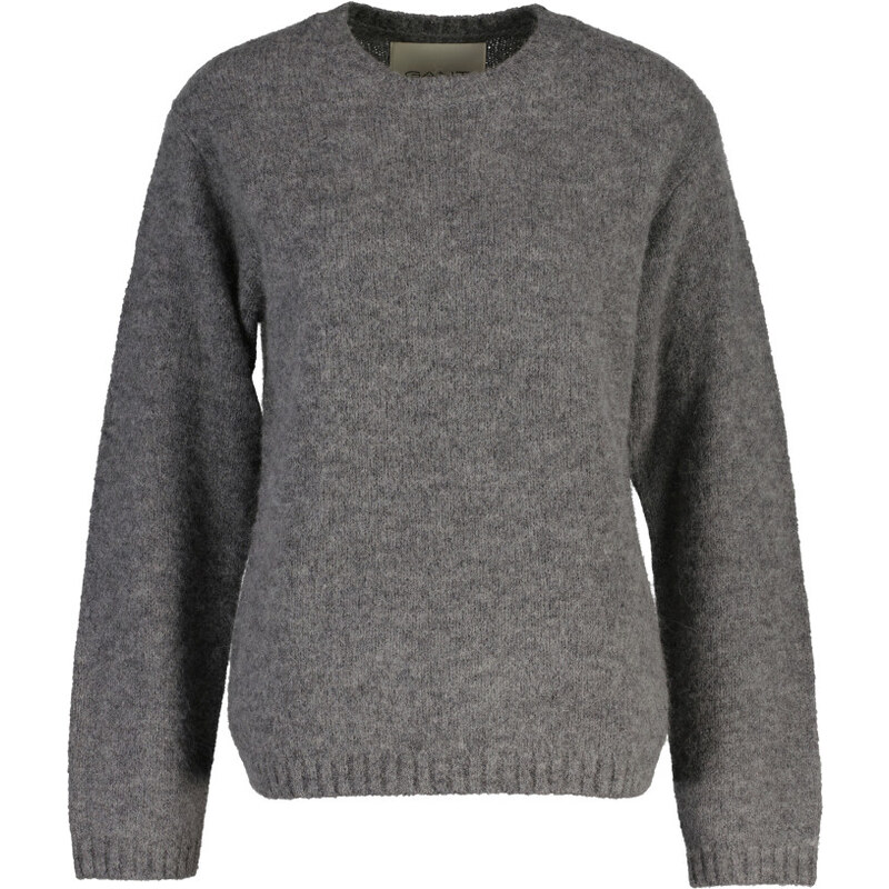 SVETER GANT ALPACA BLEND C-NECK CHARCOAL MELANGE 64944444