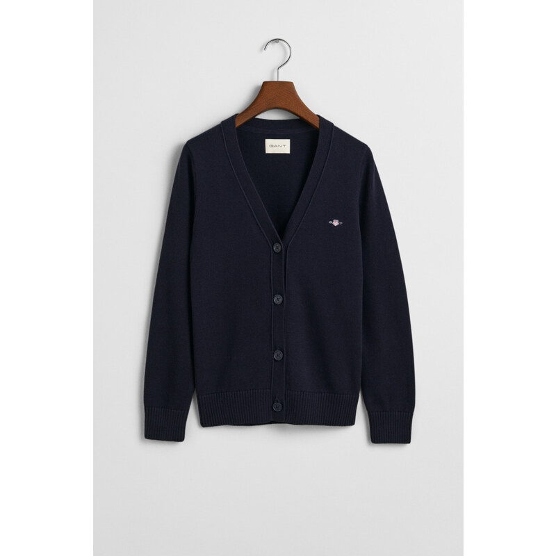 SVETER GANT CLASSIC COTTON CARDIGAN EVENING BLUE 64944435