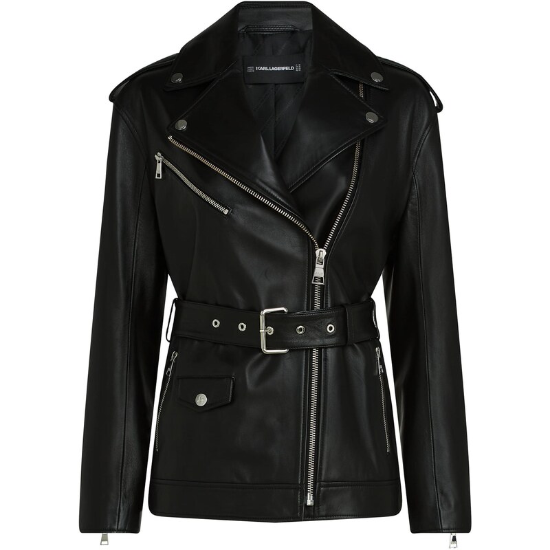 Karl Lagerfeld Prechodná bunda čierna 64944068