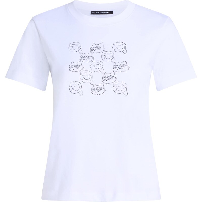Karl Lagerfeld Tričko Ikon biela 64944081
