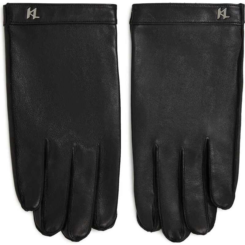 Karl Lagerfeld Prstové rukavice čierna 64944175