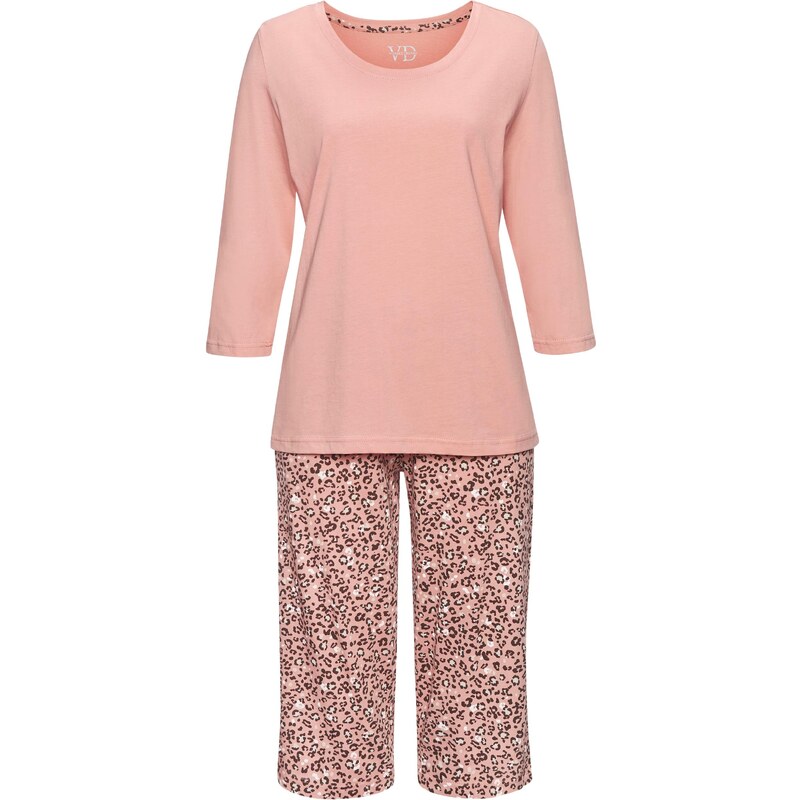 VIVANCE Pyžamo ružová / čierna / biela 65655093