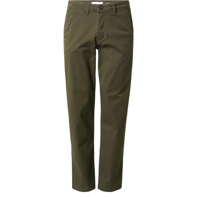 SELECTED Chino nohavice SLHNew Miles olivová 64957344