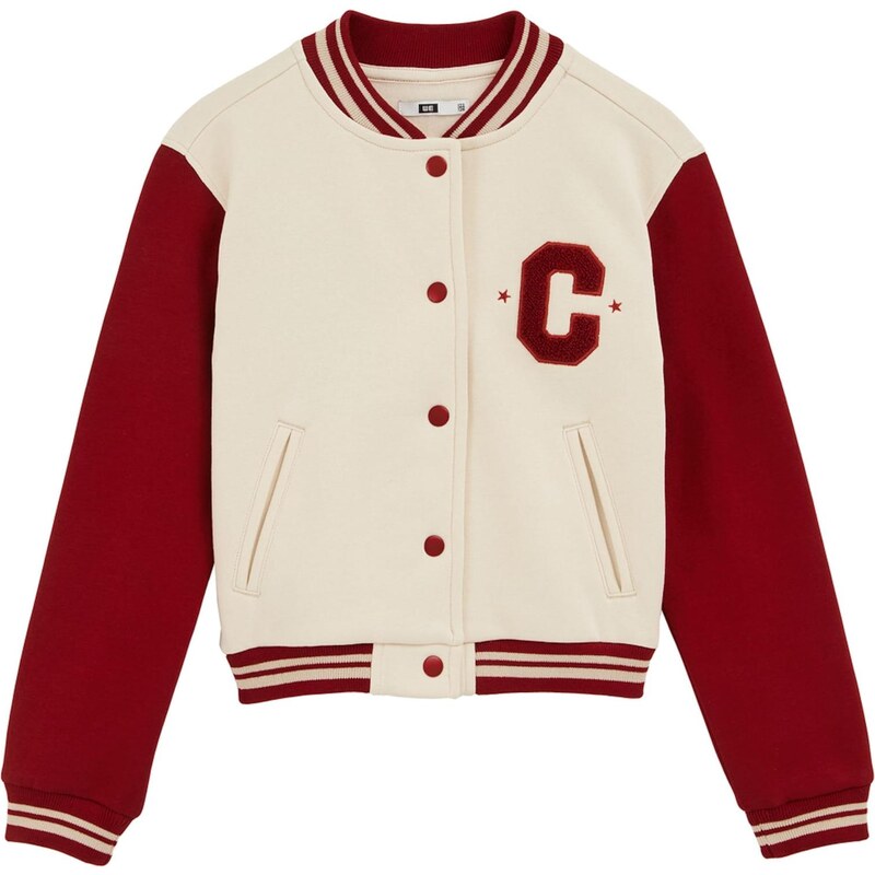 WE Fashion Mikina béžová / červená 65656038